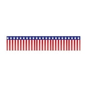 Clearance Sales Today Deals Prime 4th Of July Decorations 1pcs Foil Fringe Garland Streamers Red White And Metallic Hanging Banner Table Skirts For Memorial Day Patriotic Red